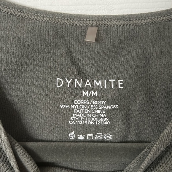 BUNDLE 3/$12 Dynamite Fitted Ribbed Crop Top - Picture 7 of 8